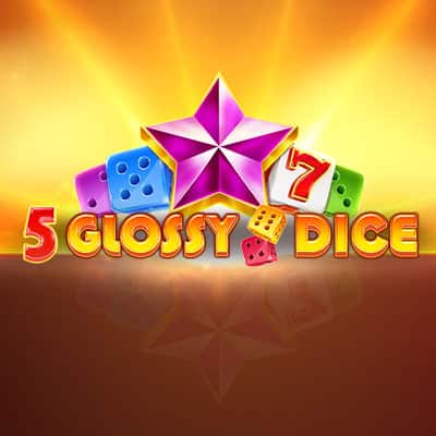 5 Glossy Dice
