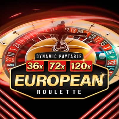 European Roulette Dynamic Paytable