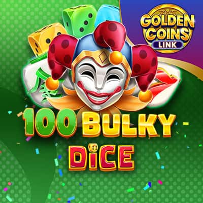 100 Bulky Dice Golden Coins Link