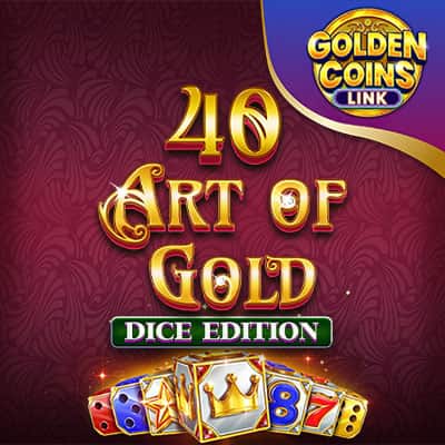 40 Art of Gold Dice Golden Coins Link