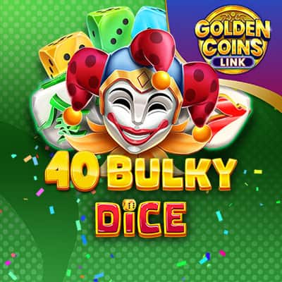 40 Bulky Dice Golden Coins Link