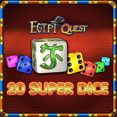20 Super Dice - Egypt Quest