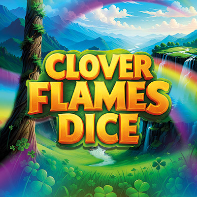 Clover Flames Dice